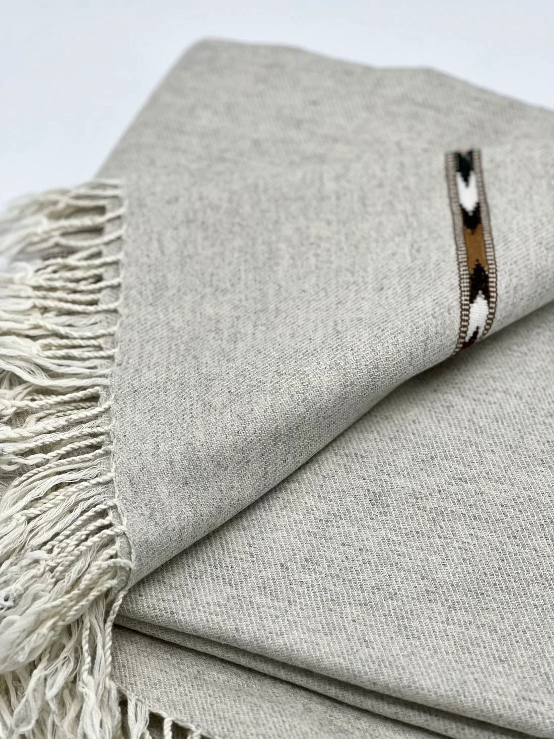 Bonanza Grey Shawl
