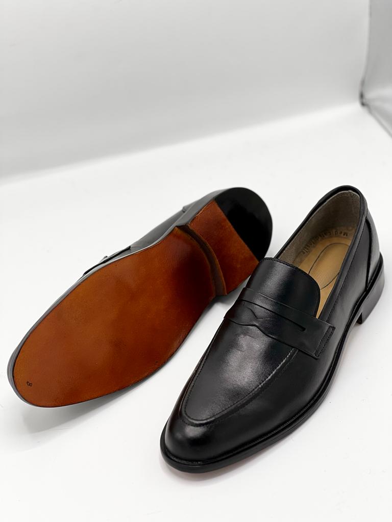 Black Wildsmith Loafer Shoes