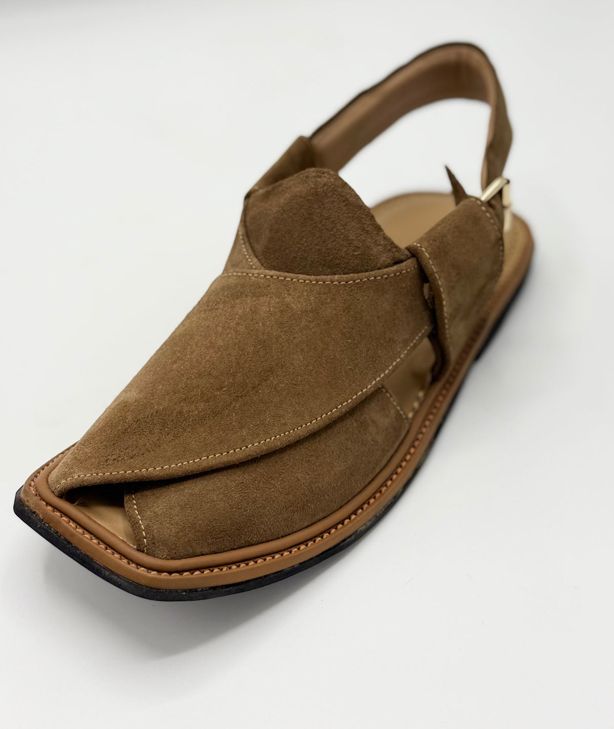 Suede Traditional Light Brown