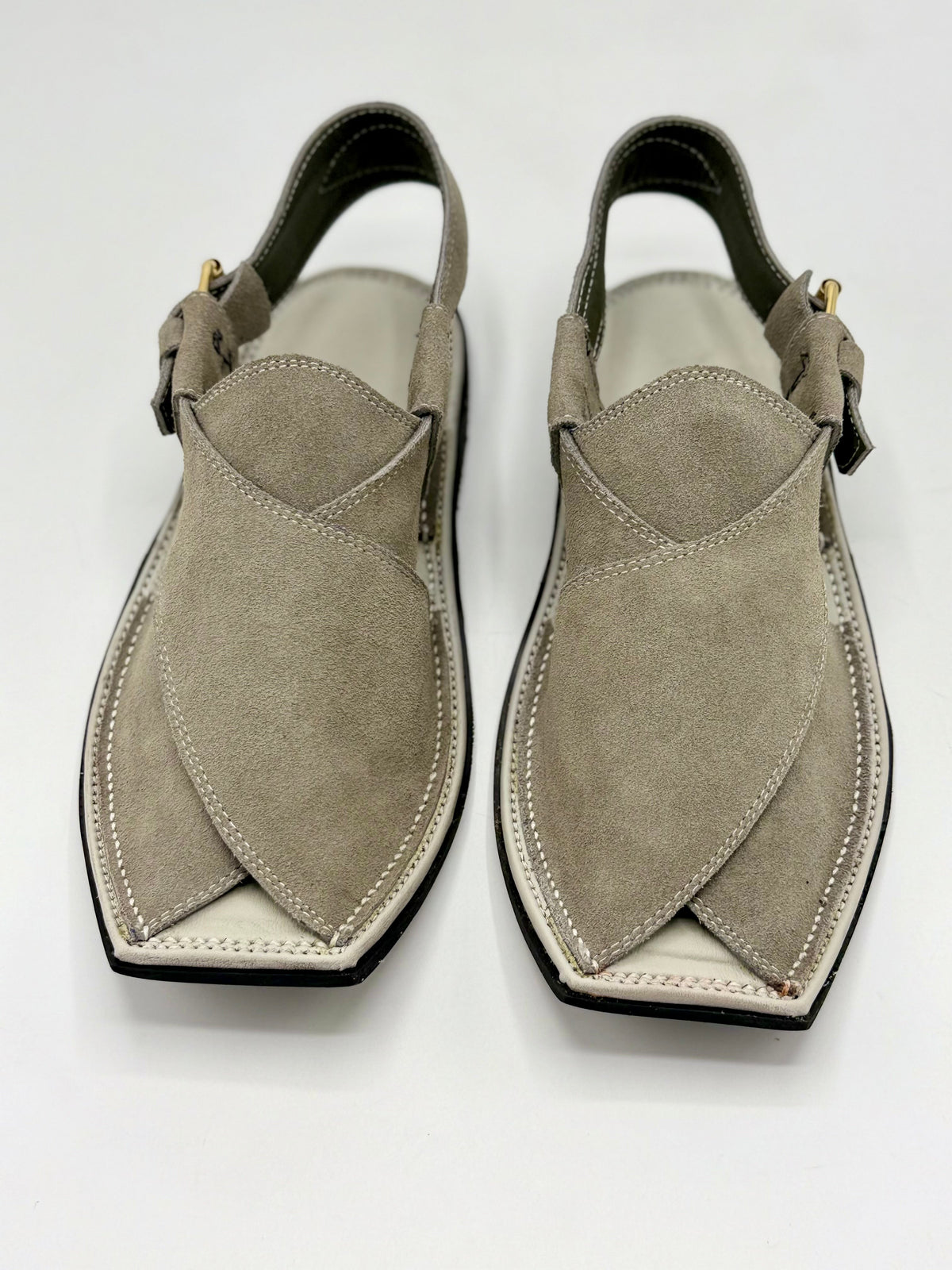 T-Shape Suede Grey