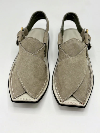 T-Shape Suede Grey