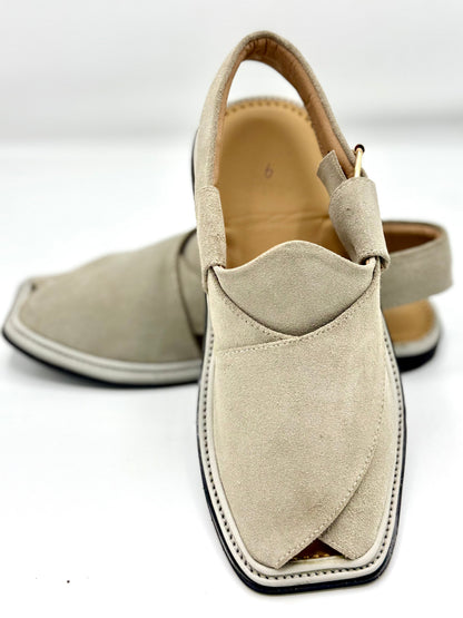 Suede Traditional Grey