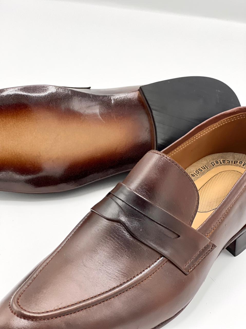 Brown Wildsmith Loafer Shoes